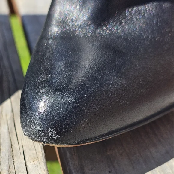 White House/ Black Market black stiletto boots - Picture 6 of 13